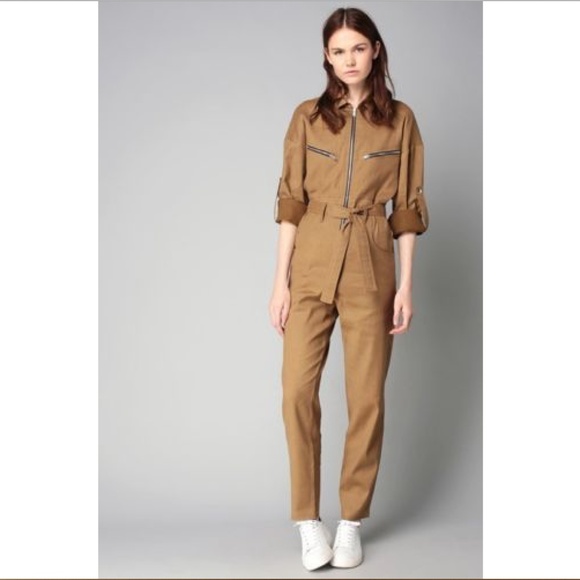 IRO Pants - IRO Iggy Jumpsuit Belted Zip Detail Boilersuit 8